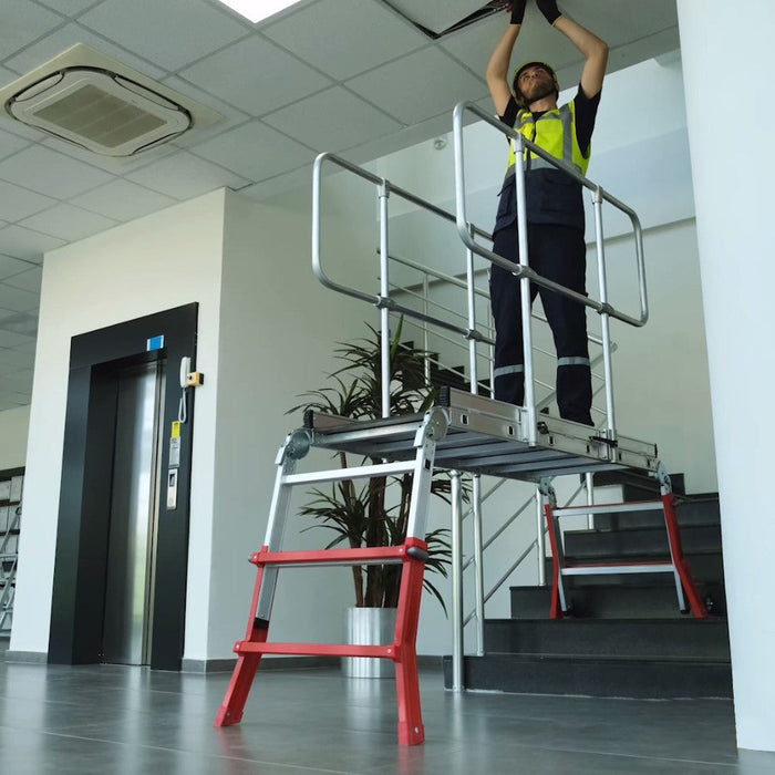 Reaching New Heights Safely: A Guide to Ladders & Podiums