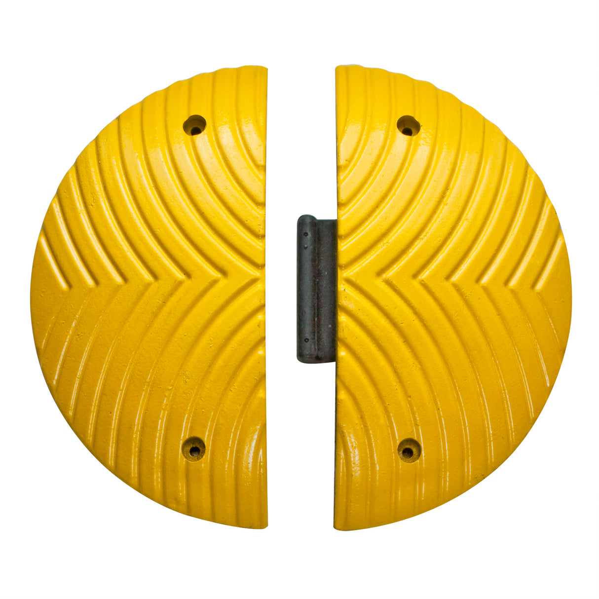 Moravia TOPSTOPer Speed Reduction Bumps - 500mm Ø x 70mmH - Fixings Included - Yellow