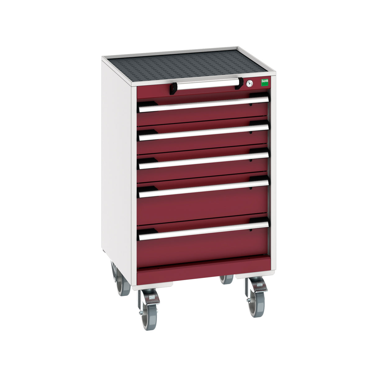 Bott Cubio Mobile Cabinet with 5 Drawers