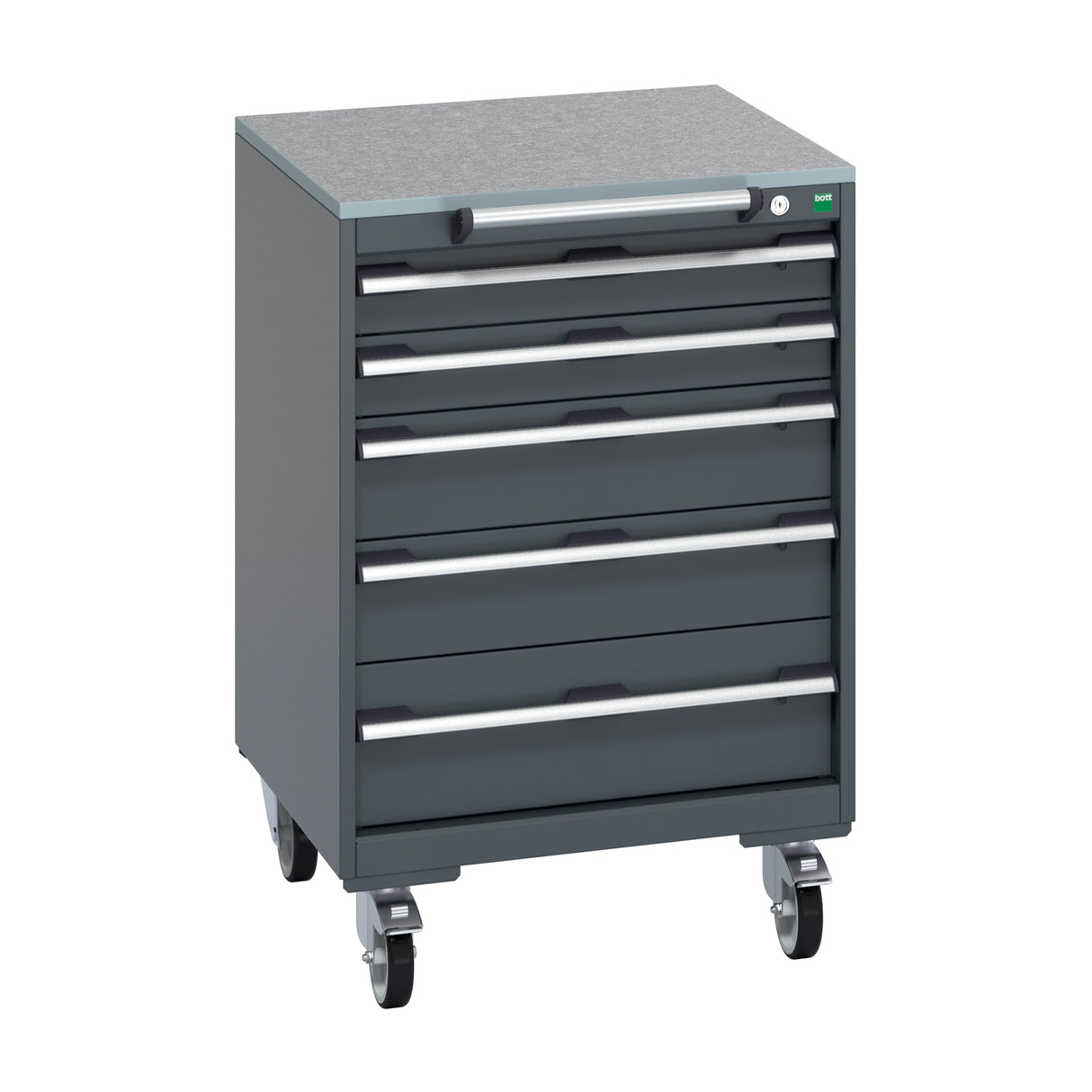 Bott Cubio Mobile Cabinet with 5 Drawers