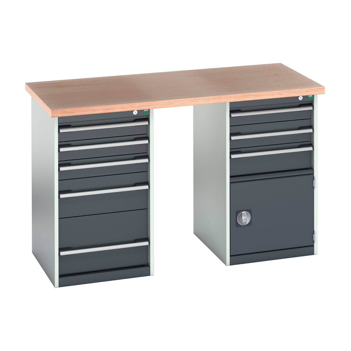 Bott Cubio Pedestal Island Benches