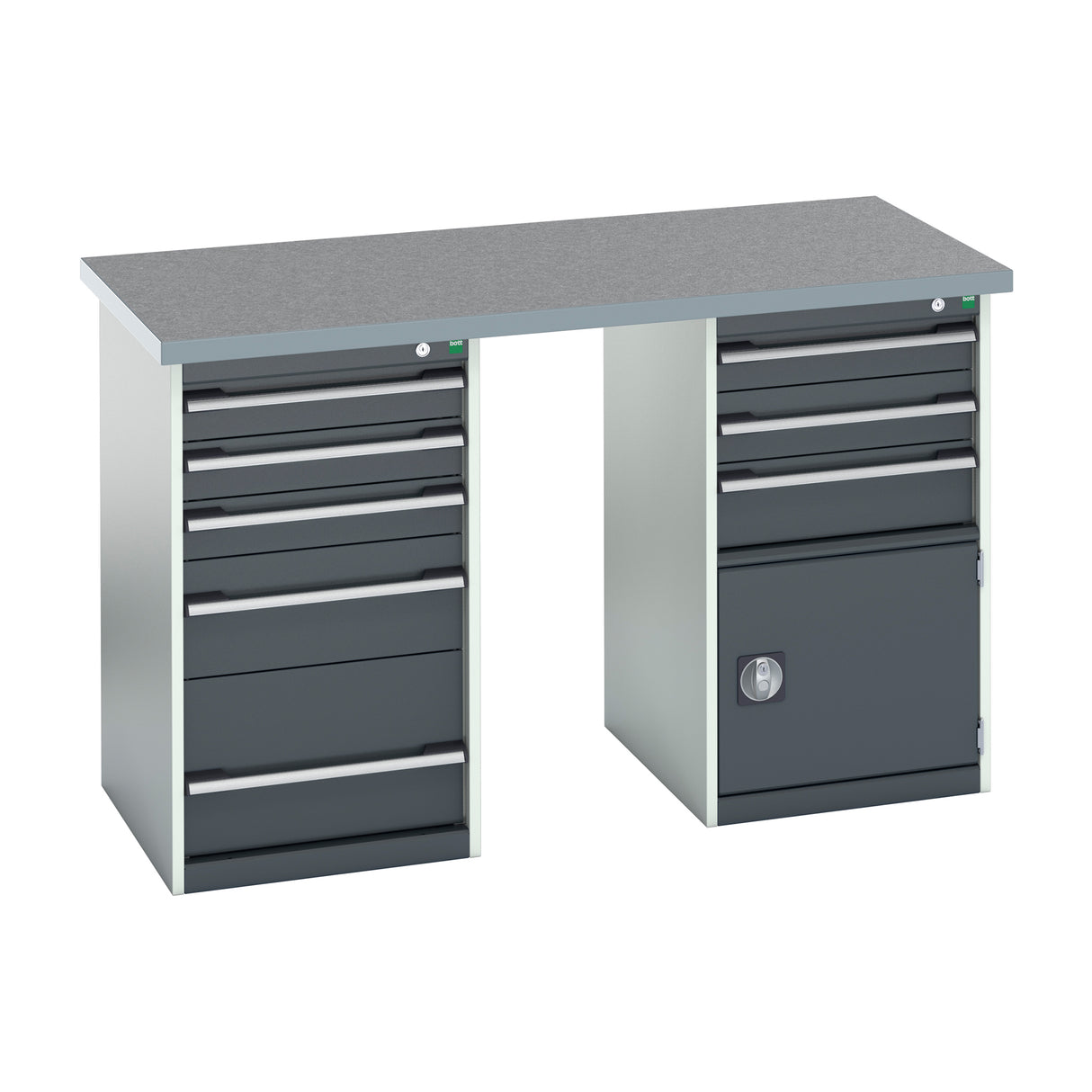 Bott Cubio Pedestal Island Benches