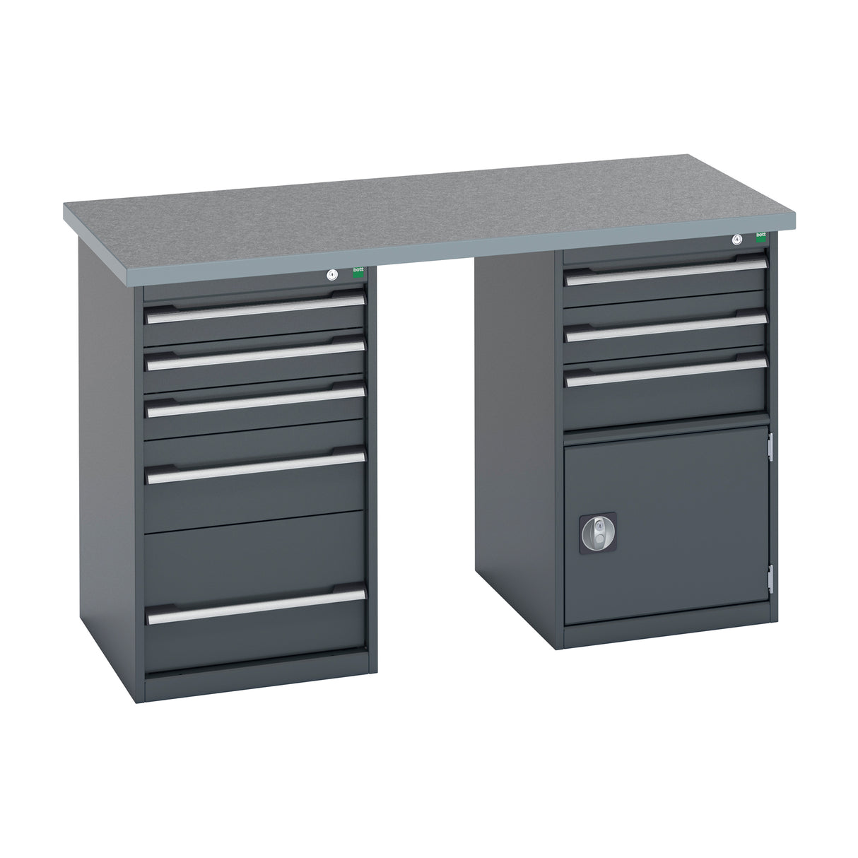 Bott Cubio Pedestal Island Benches