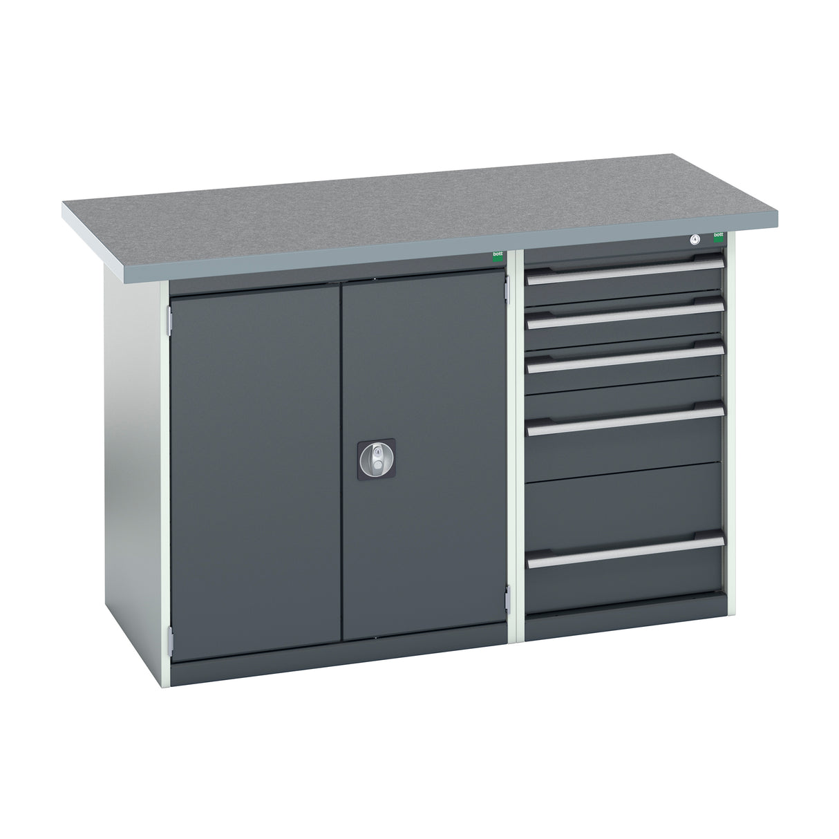 Bott Cubio Pedestal Island Benches