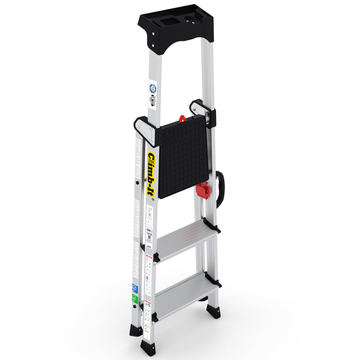GPC Climb-It Professional Stepladder With Carry Handle