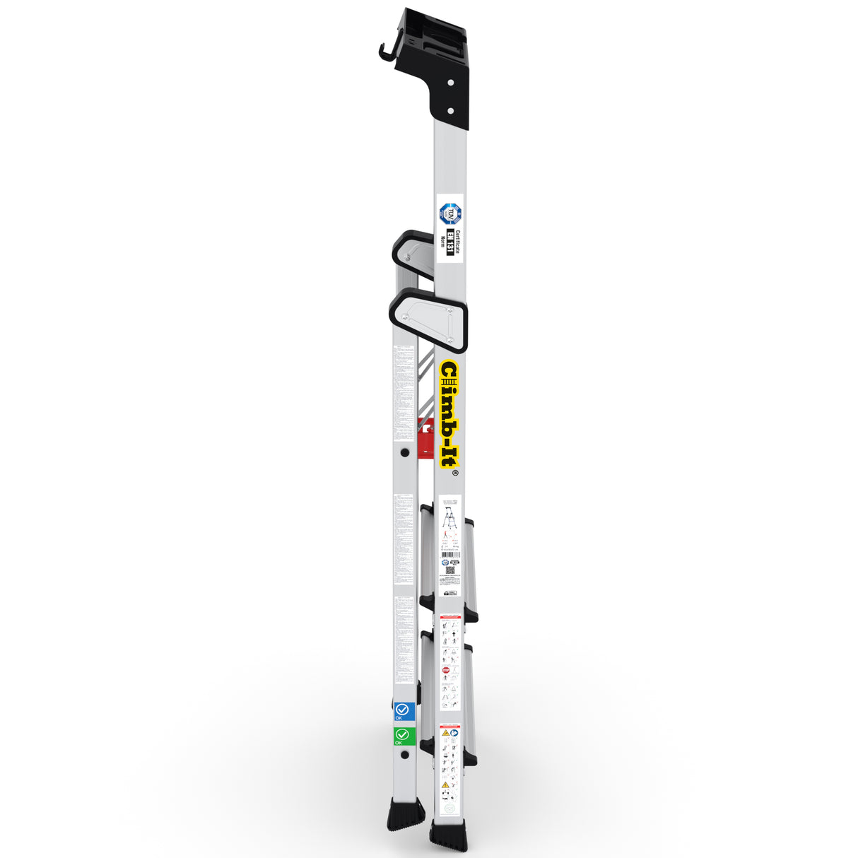 GPC Climb-It Professional Stepladder With Carry Handle