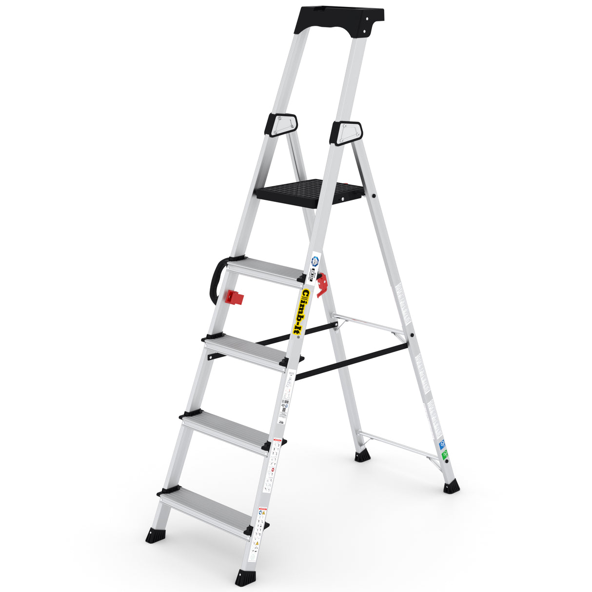 GPC Climb-It Professional Stepladder With Carry Handle