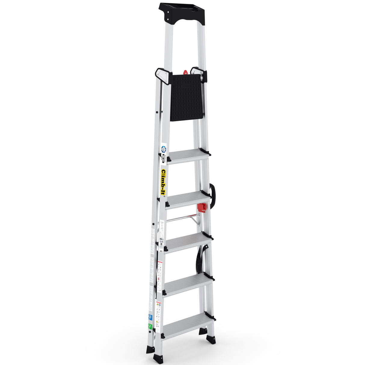 GPC Climb-It Professional Stepladder With Carry Handle