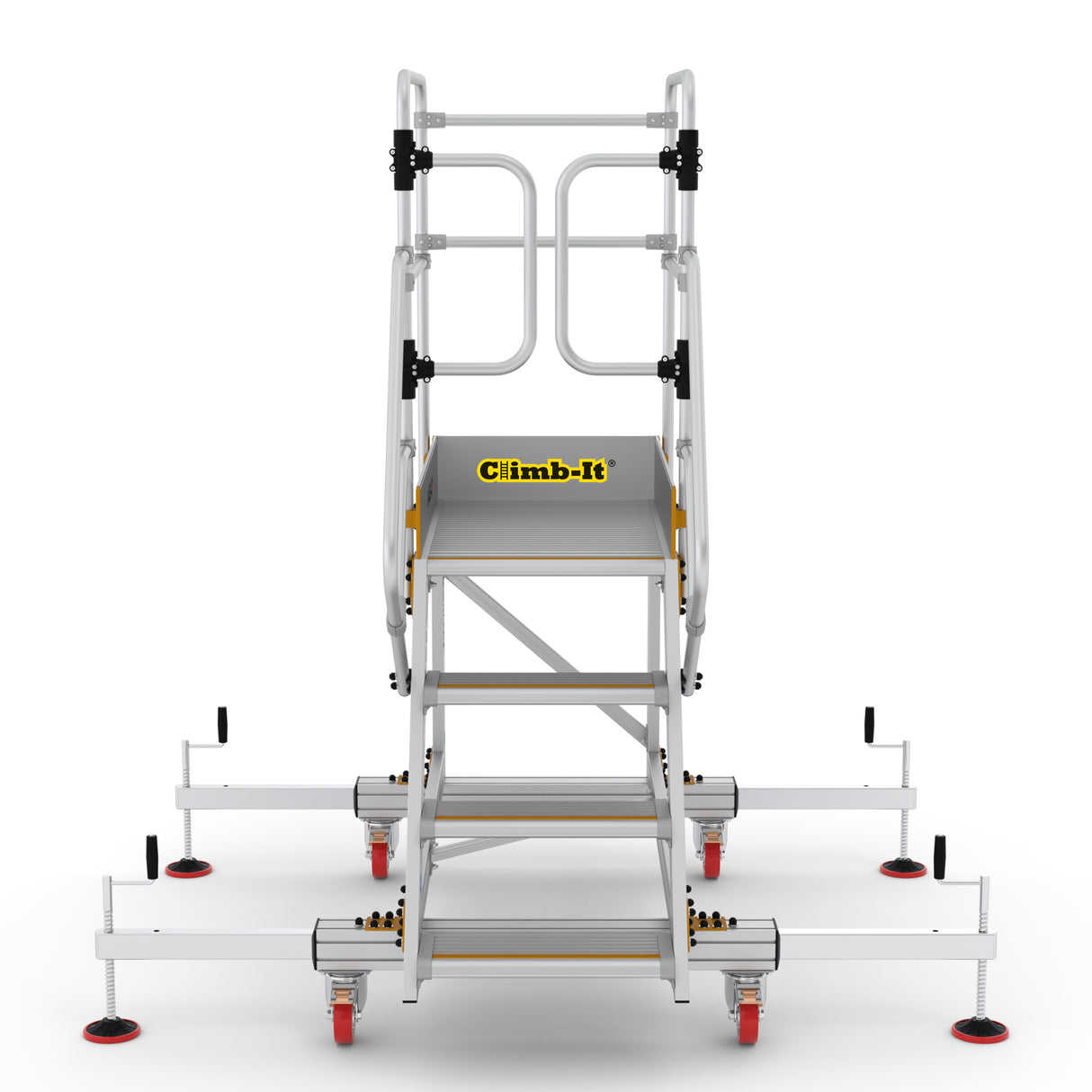 GPC Climb-It Extra Large Platform Safety Step With Adjustable Stabilisers