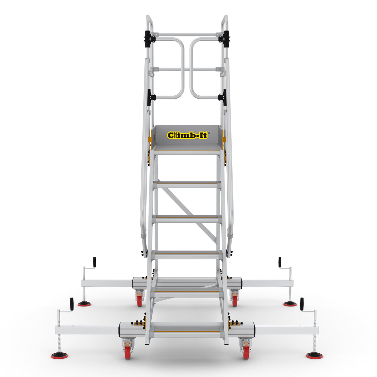 GPC Climb-It Extra Large Platform Safety Step With Adjustable Stabilisers