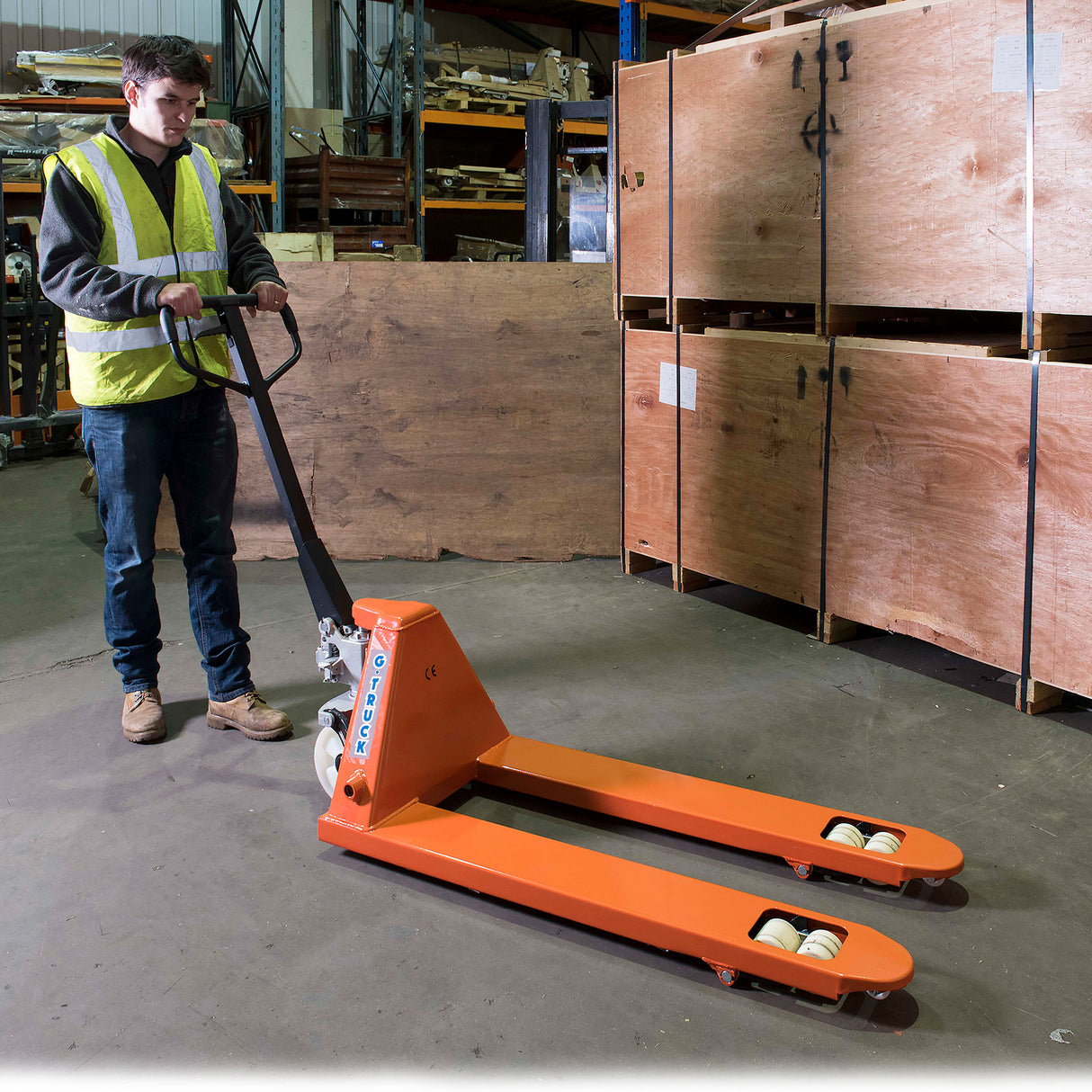 GPC Vulcan Premium Pallet Truck - 2500kg - Double Roller