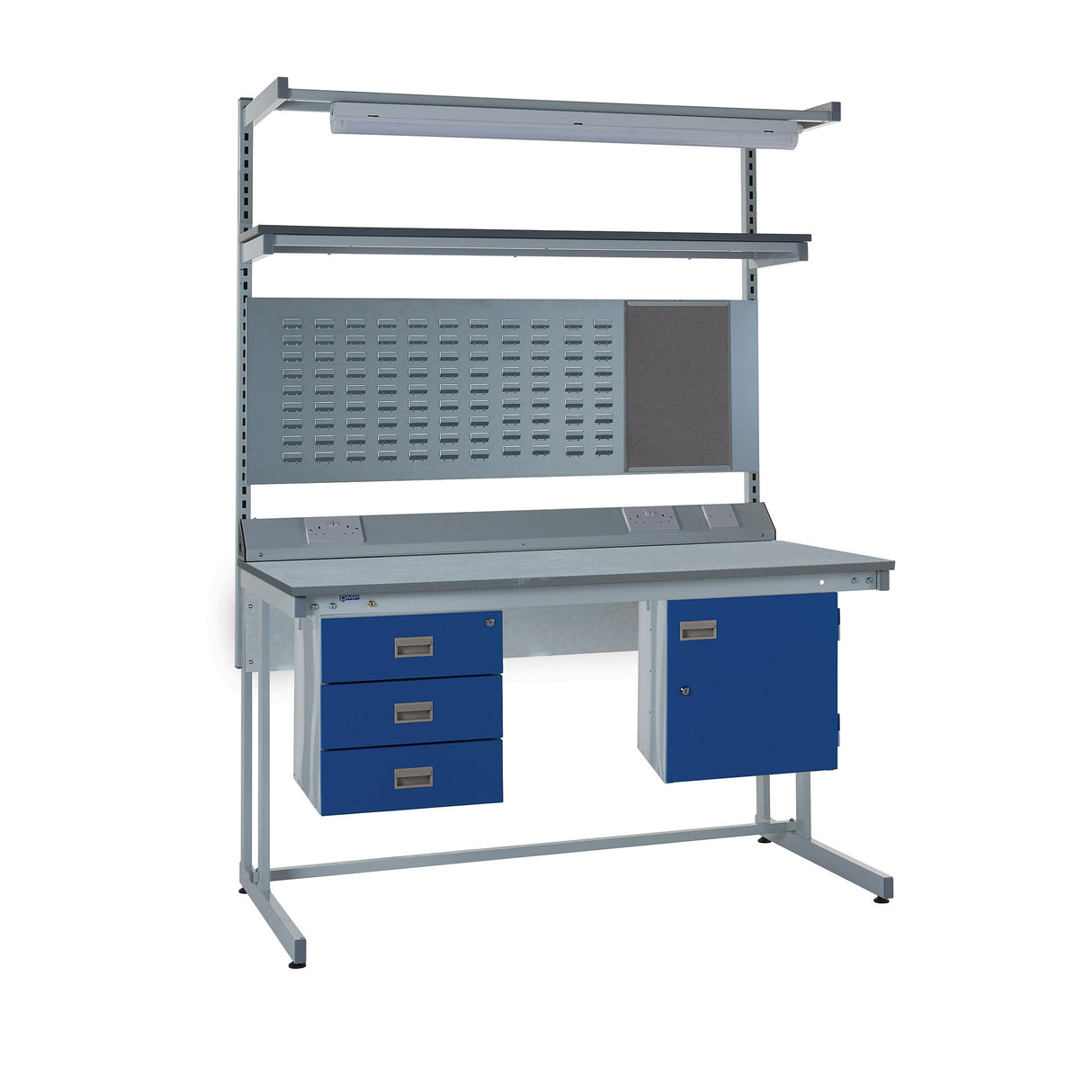 QMP Cantilever ESD Workbenches - Lamstat Top