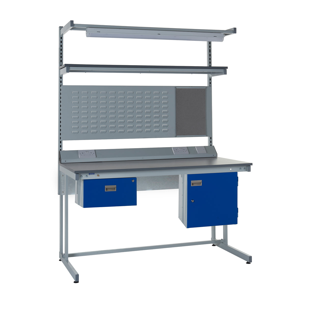 QMP Cantilever Workbenches - Laminate Top