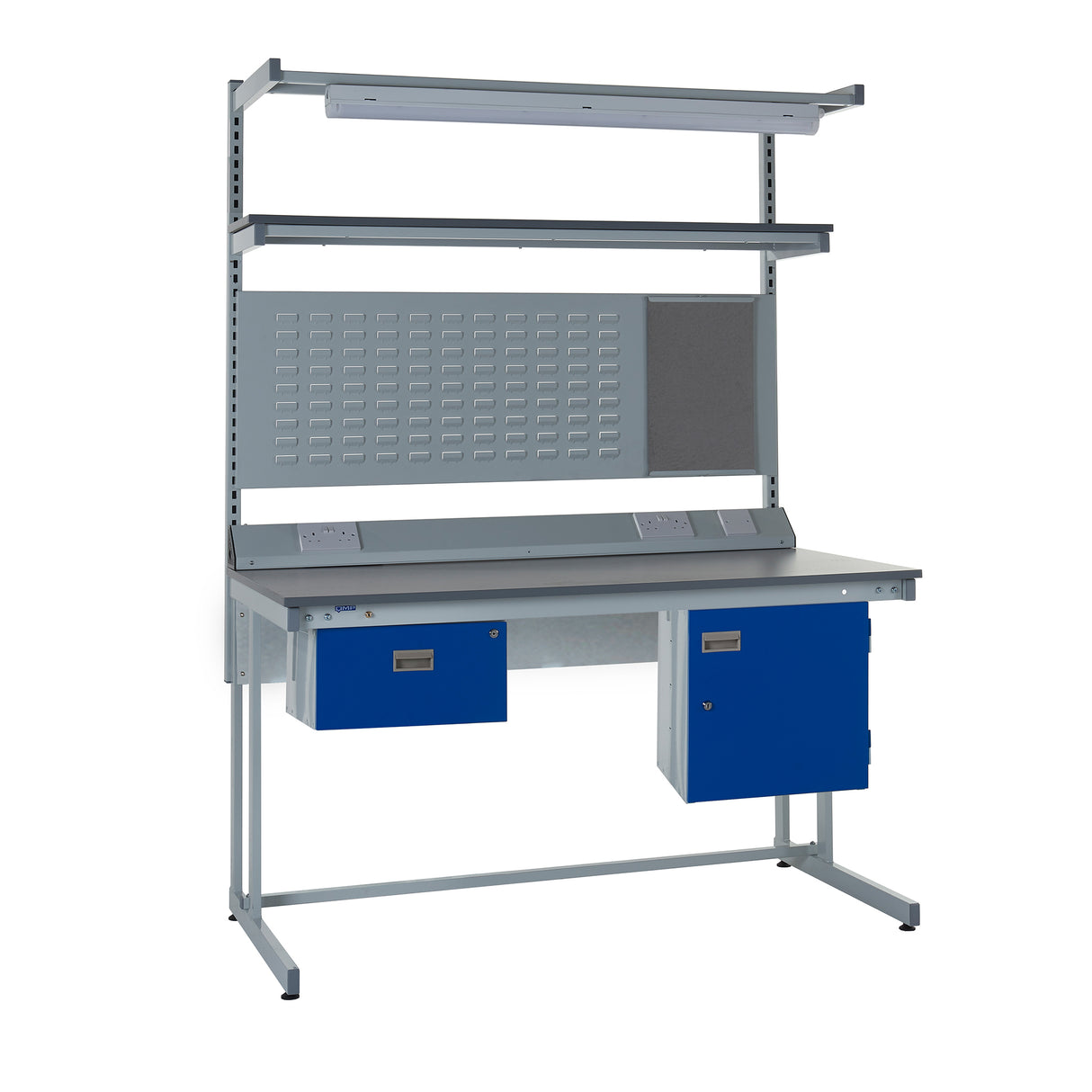 QMP Cantilever Workbenches - Laminate Top