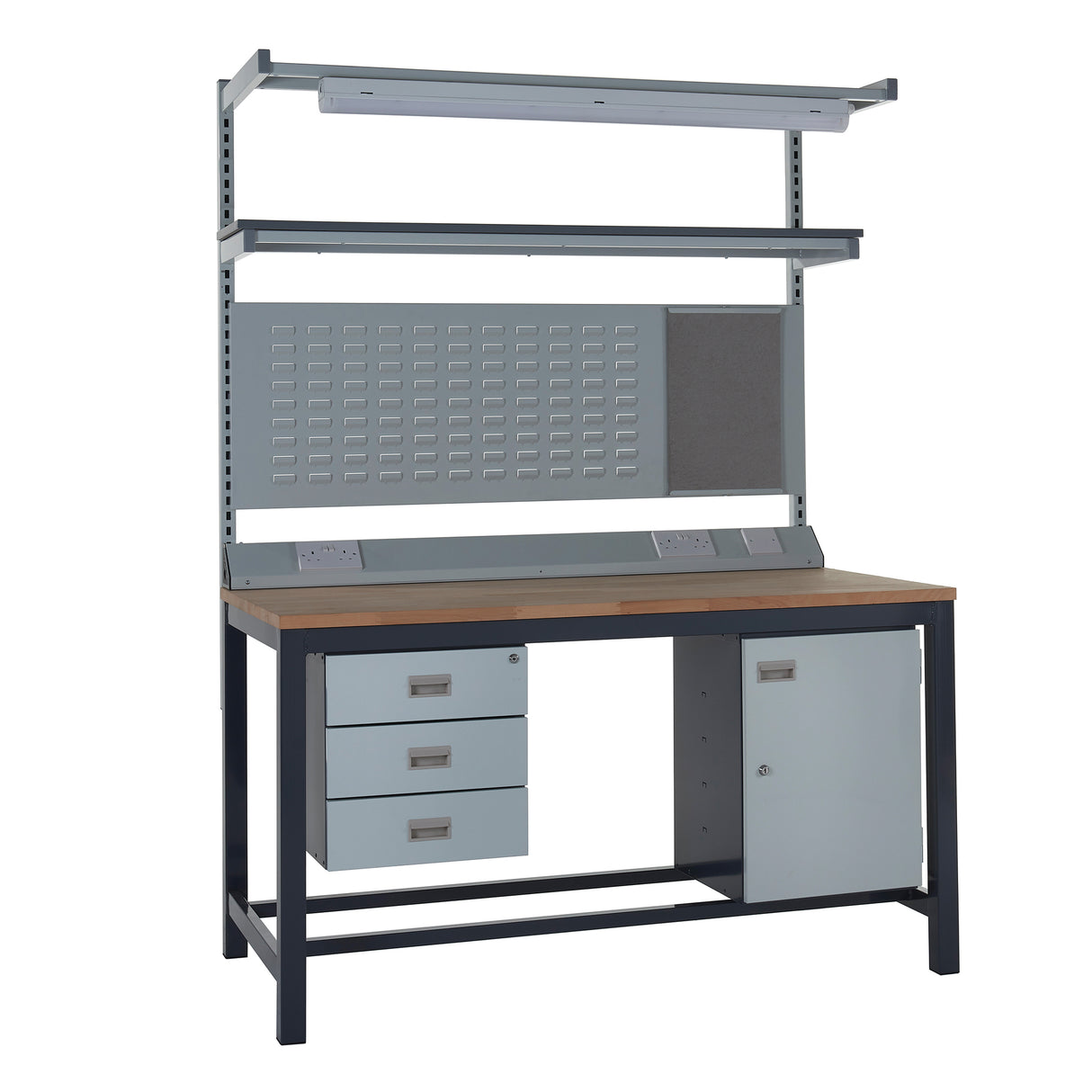 QMP Heavy-Duty Workbench Kits - Laminate Top