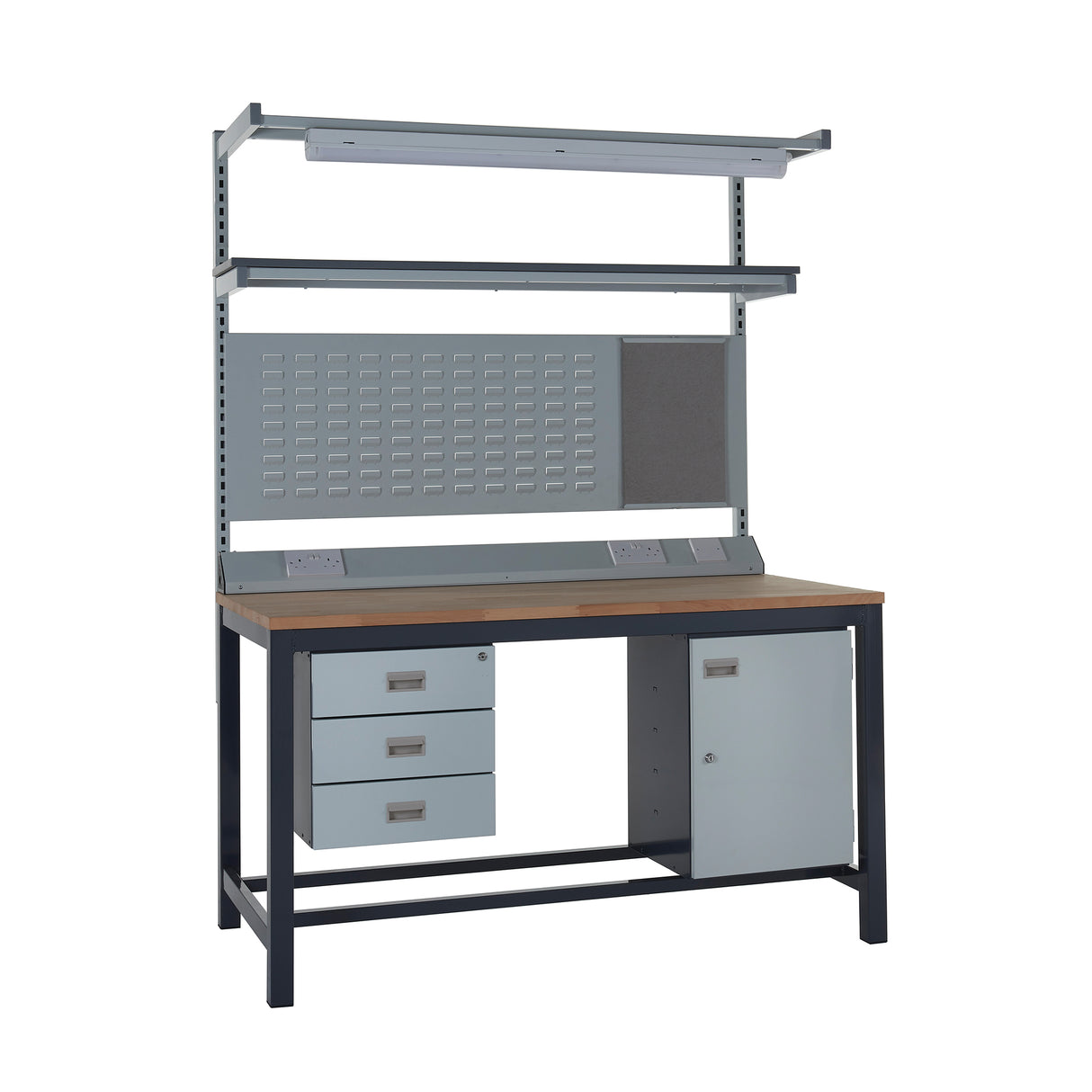 QMP Heavy-Duty Workbench Kits - Laminate Top