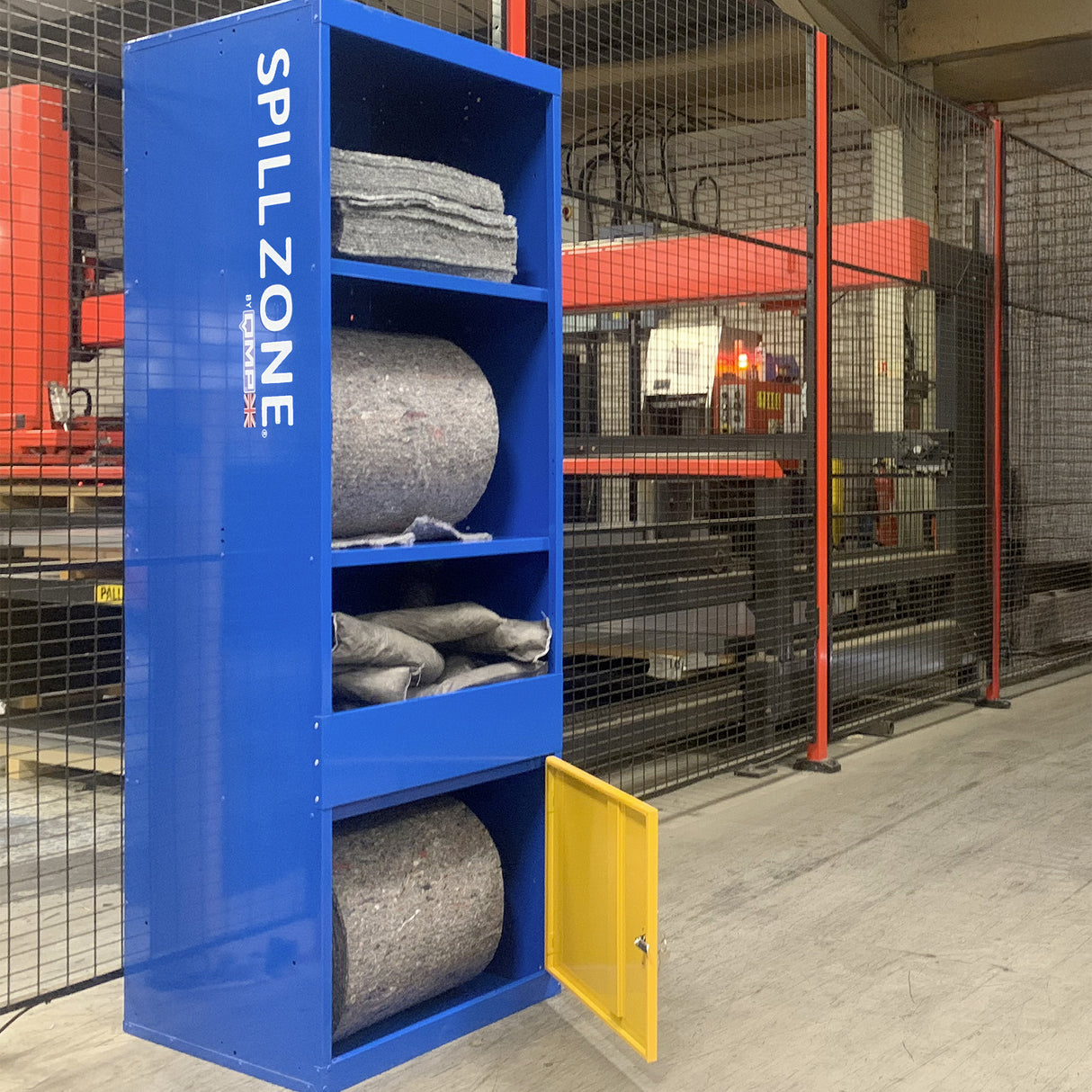 QMP SpillZone Absorbent Dispensing Stations - 1820Hx550Wx550Dmm