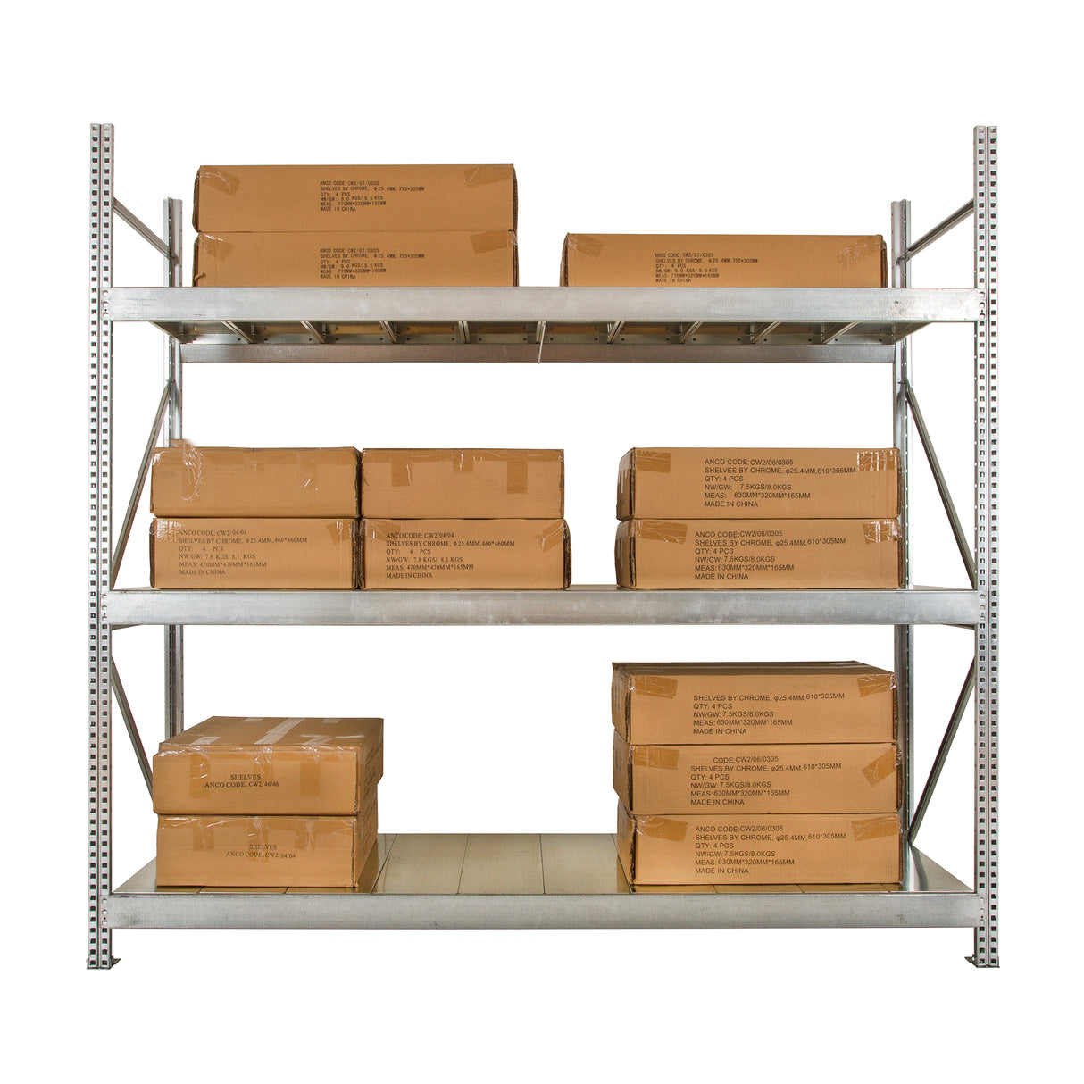 Anco Midispan Shelving Extension Bay