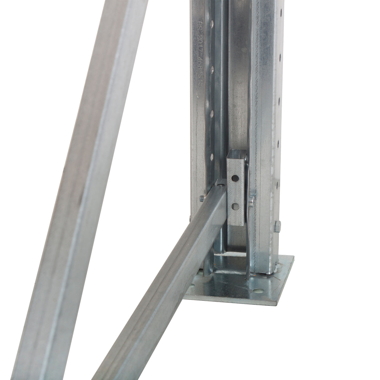 Anco Pallet Racking 2 Bay Run with Wide Beams