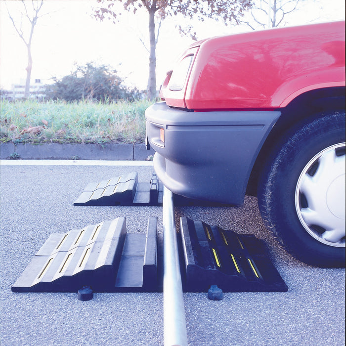 Moravia® TRAFFIC-LINE Hose/Cable Ramp - Accomodates 2 x 75mm Ø Cables/Hoses