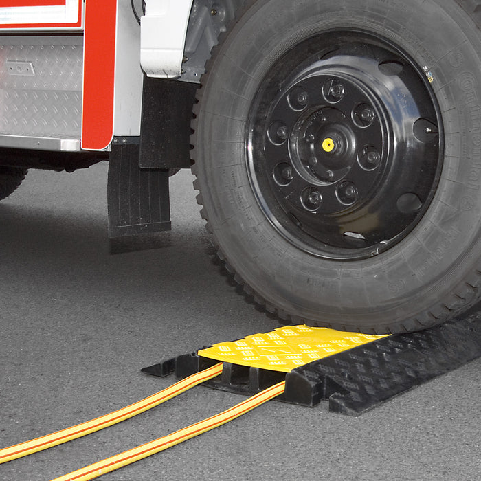 Moravia® TRAFFIC-LINE Cable/Hose Protection Ramp - 1,000 x 245 x 45mmH