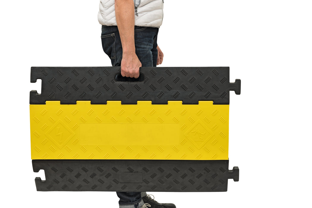 Moravia® TRAFFIC-LINE Cable/Hose Protection Ramp Large - 960 x 600 x 75mmH