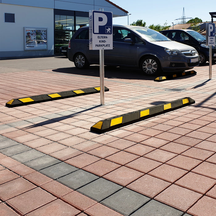 Moravia® Park-AID Wheel Stop - Complete with fixings