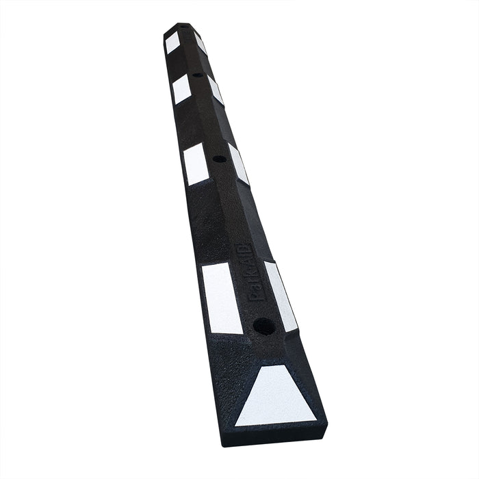 Moravia® TRAFFIC-LINE HD Truck Wheel Stop - Black Rubber - 1000 x 300 x 150mm