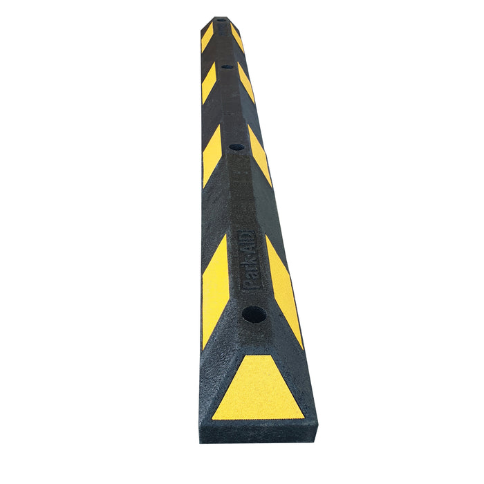 Moravia® TRAFFIC-LINE HD Truck Wheel Stop - Black Rubber - 1000 x 300 x 150mm