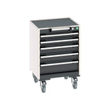 Bott Cubio Mobile Cabinet with 5 Drawers