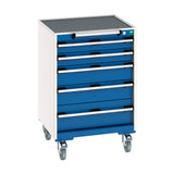 Bott Cubio Mobile Cabinet with 5 Drawers