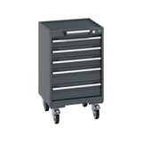 Bott Cubio Mobile Cabinet with 5 Drawers