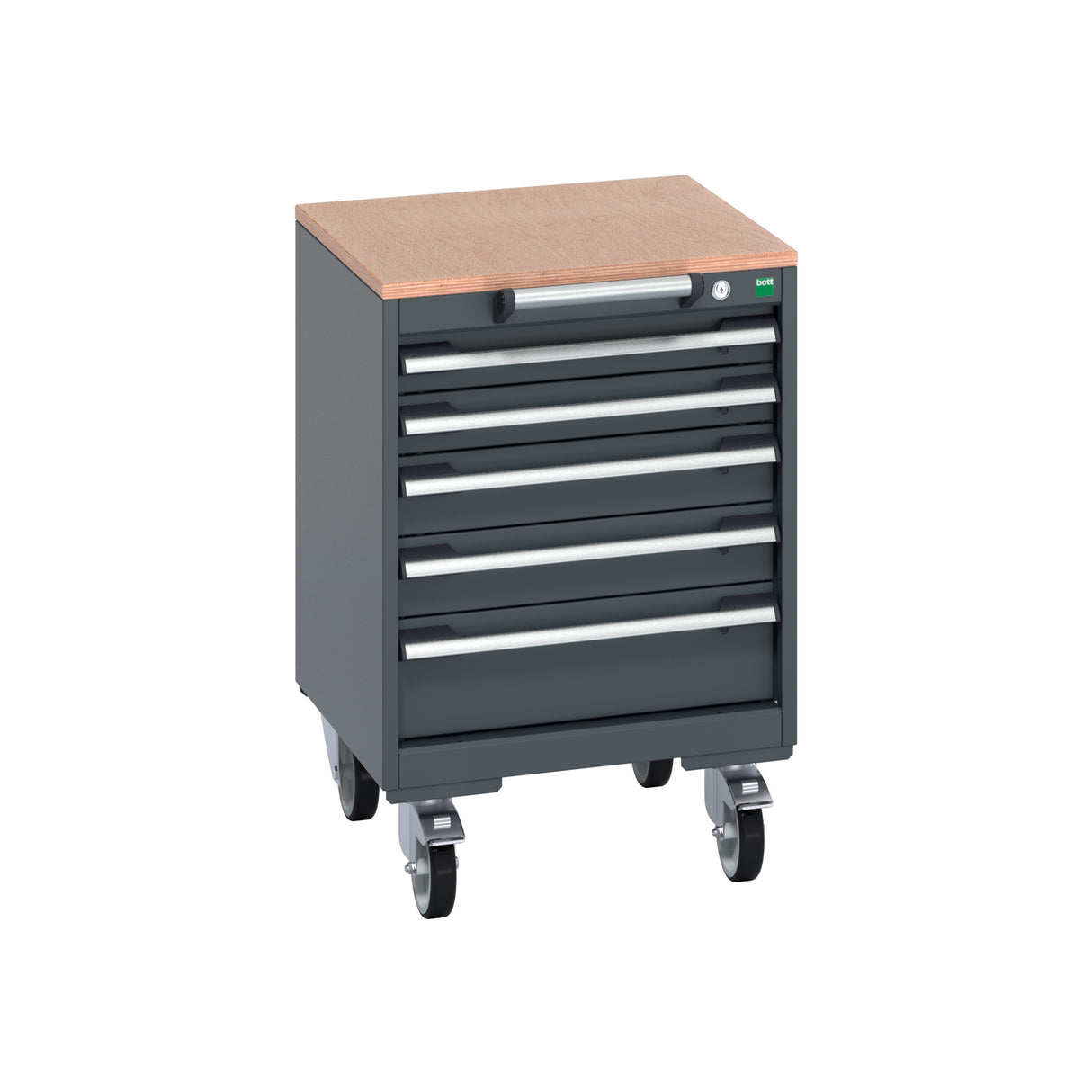 Bott Cubio Mobile Cabinet with 5 Drawers