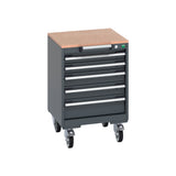 Bott Cubio Mobile Cabinet with 5 Drawers