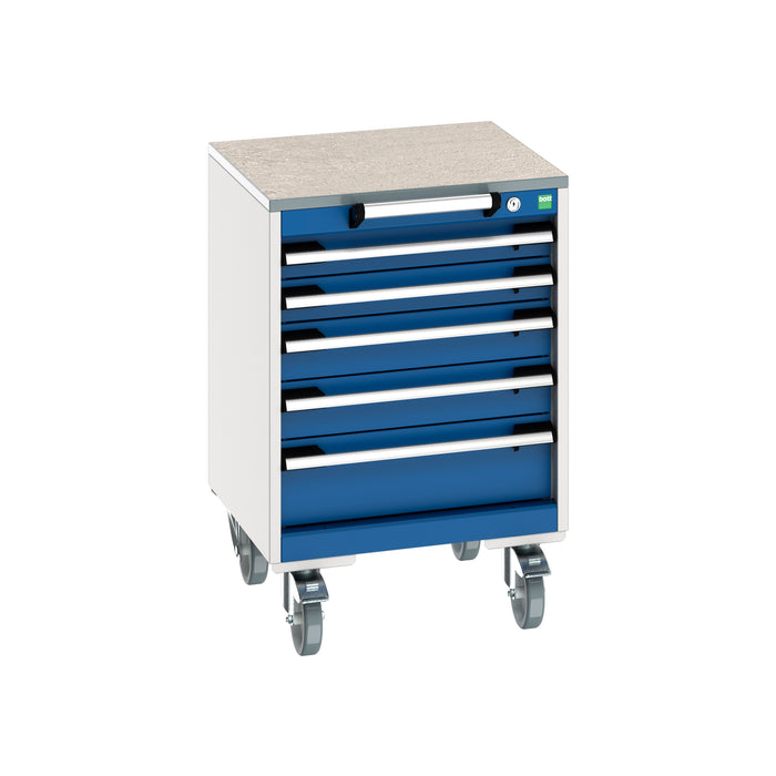 Bott Cubio Mobile Cabinet with 5 Drawers