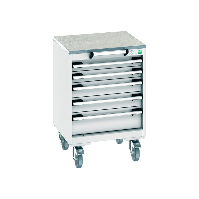 Bott Cubio Mobile Cabinet with 5 Drawers