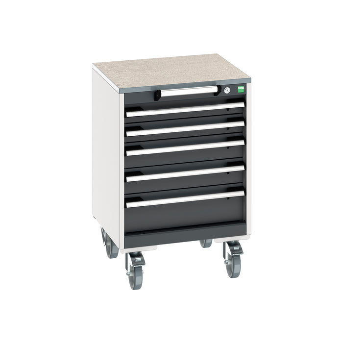 Bott Cubio Mobile Cabinet with 5 Drawers