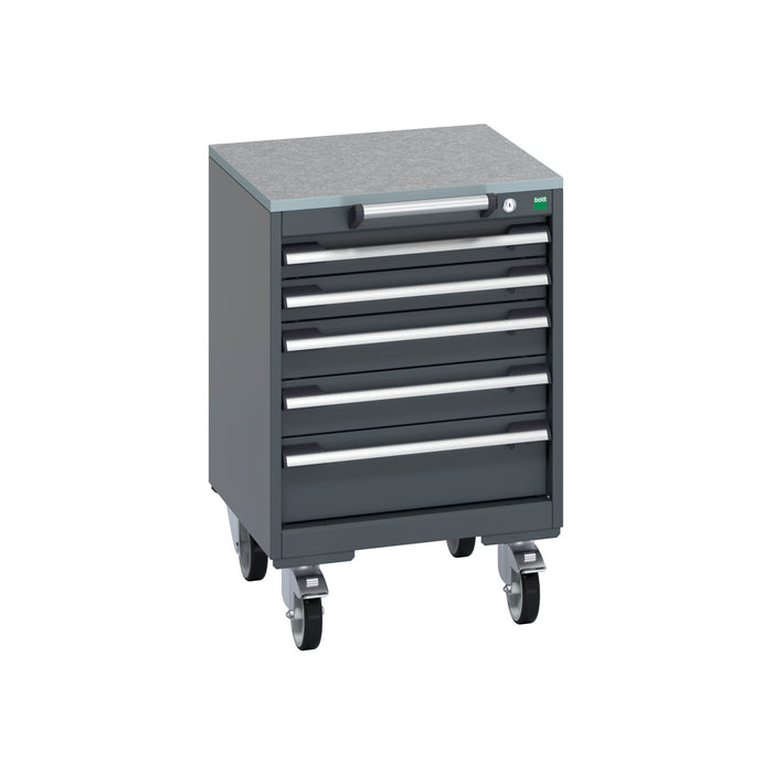Bott Cubio Mobile Cabinet with 5 Drawers