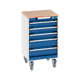 Bott Cubio Mobile Cabinet with 5 Drawers