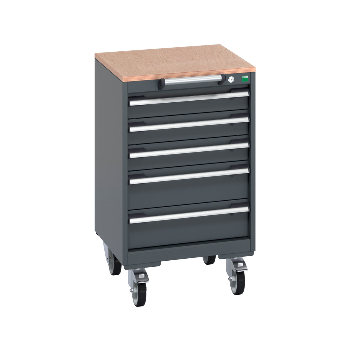 Bott Cubio Mobile Cabinet with 5 Drawers