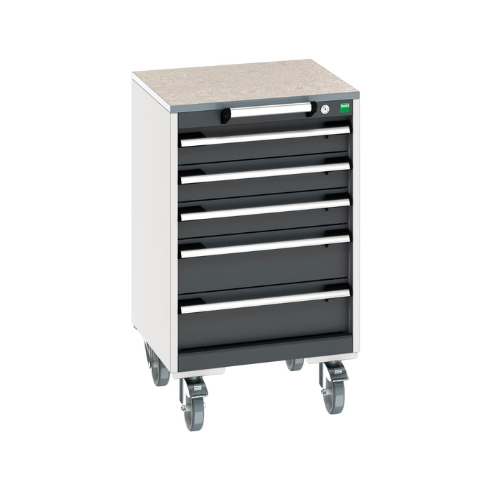 Bott Cubio Mobile Cabinet with 5 Drawers