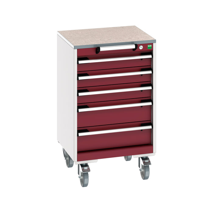 Bott Cubio Mobile Cabinet with 5 Drawers