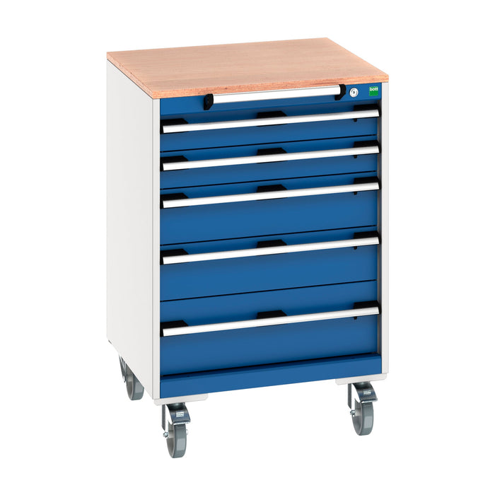 Bott Cubio Mobile Cabinet with 5 Drawers