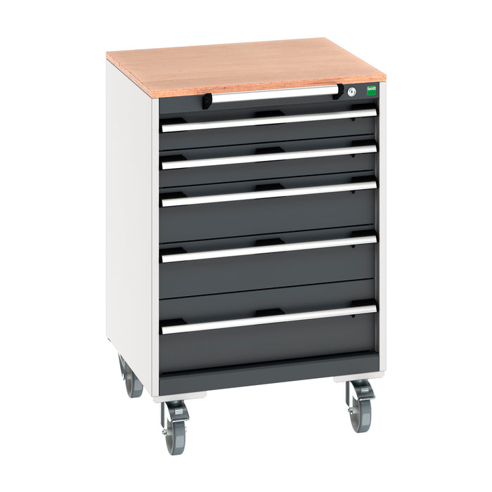Bott Cubio Mobile Cabinet with 5 Drawers