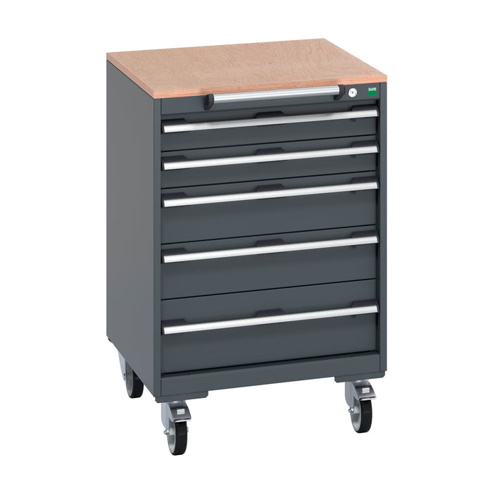 Bott Cubio Mobile Cabinet with 5 Drawers