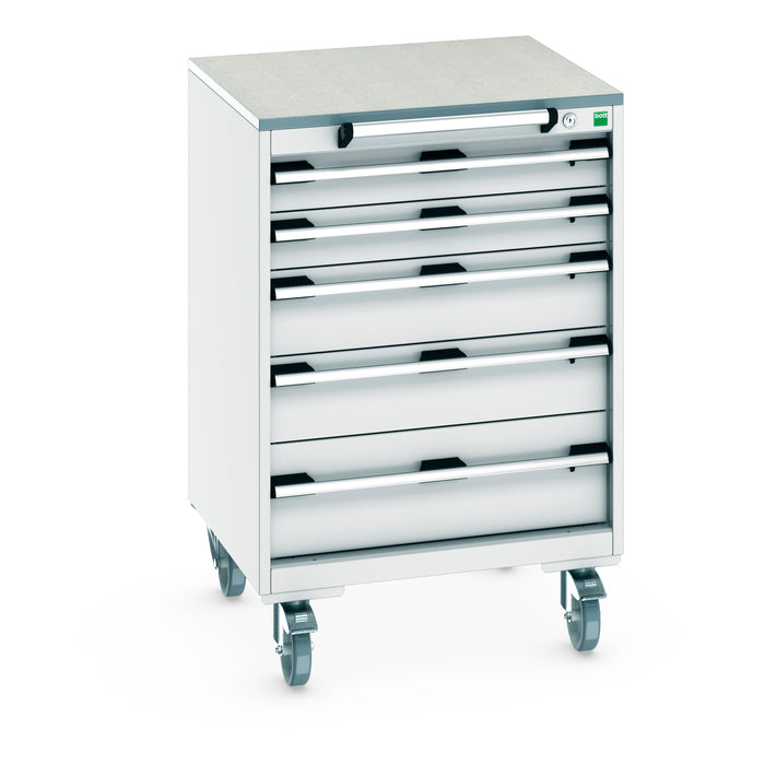 Bott Cubio Mobile Cabinet with 5 Drawers