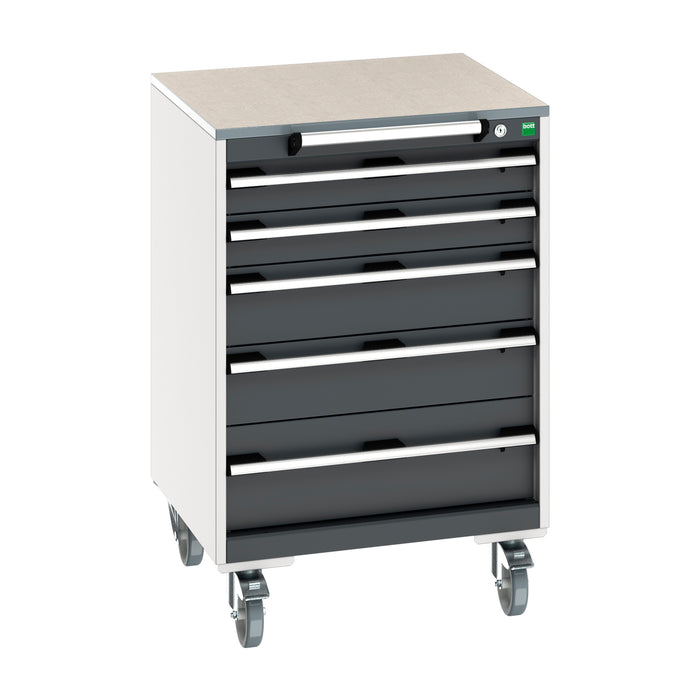Bott Cubio Mobile Cabinet with 5 Drawers