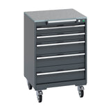 Bott Cubio Mobile Cabinet with 5 Drawers