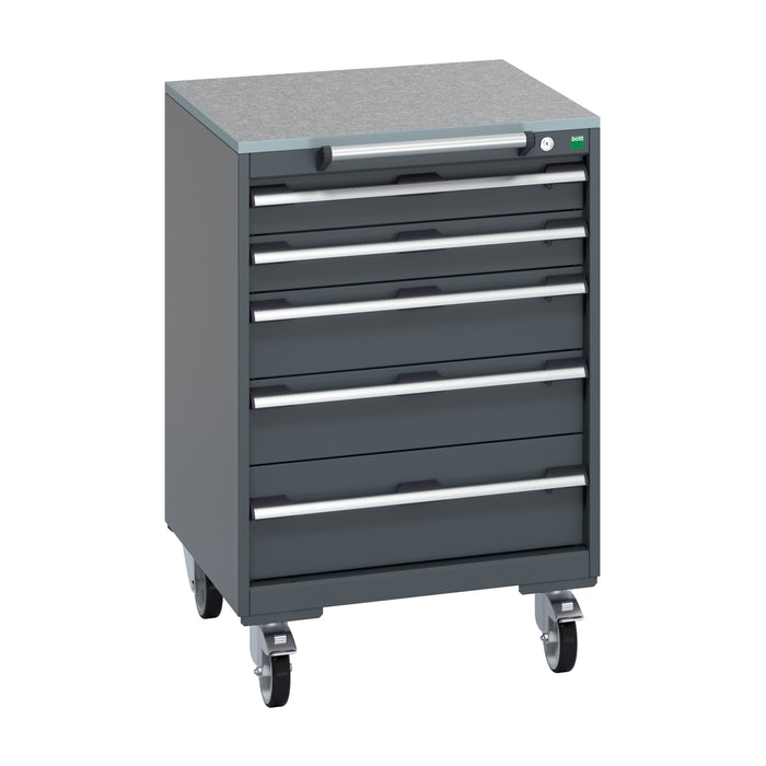 Bott Cubio Mobile Cabinet with 5 Drawers