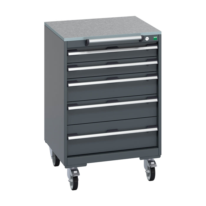 Bott Cubio Mobile Cabinet with 5 Drawers